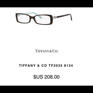 Authentic Tiffany & Co. Eyewear TF2035 8134